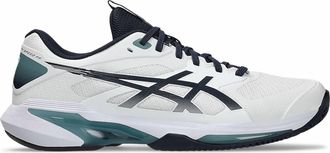 Asics Mens Solution Speed Ff 4 Shoes In White/midnight