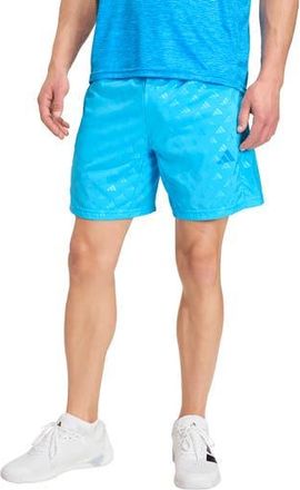 adidas Workout Essentials BrandLove Shorts in Lucid Aquamarine at Nordstrom Rack, Size Xx-Large