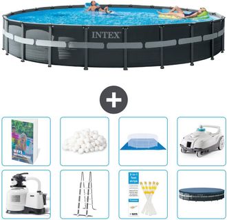 Intex Piscina Ultra Xtr Redonda - 732x132 Cm - 9-piezas S691