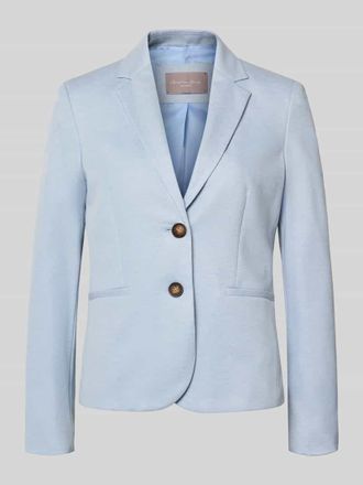 Christian Berg Regular Fit Blazer mit Reverskragen in Hellblau, Gr&ouml;&szlig;e 34