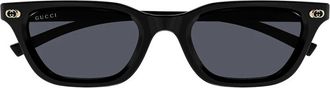 Gucci Gg 1944S Zonnebril - Dames - Zonnebrillen - Zwart - 50 MM - Accessoires