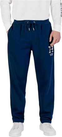 Tommy Hilfiger Diwali Logo Sweatpant - Heren - Sweatpants - Blauw - 2XL - Katoen - Broeken
