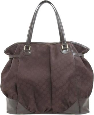 Gucci Tote bag Pre-owned - - Pre-owned - Donna - Marrone - ONE SIZE