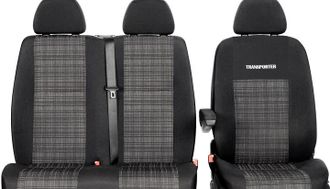 OEM Fundas Para Coches Vw Transporter T5 T6 2+1