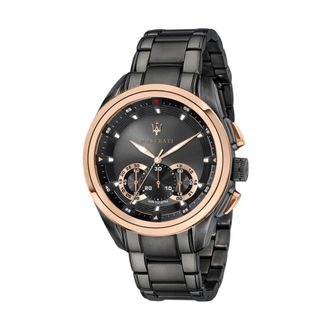 Maserati Accessoires, Heren, Zwart, ONE Size, Traguardo Chronograph
