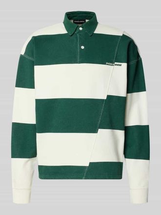 Pegador Relaxed Fit Poloshirt aus reiner Baumwolle Modell Castelluccio in Dunkelgruen, Gr&ouml;&szlig;e XXL