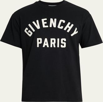 Givenchy Mens Logo Crewneck T-Shirt