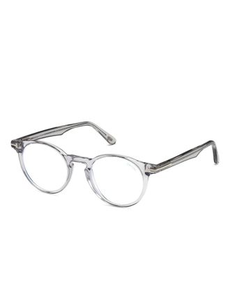 Tom Ford Eyewear Occhiali tondi - Bianco