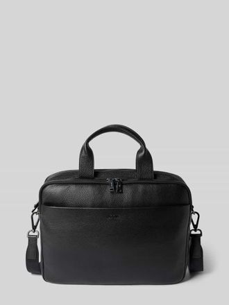 Joop Laptoptasche aus echtem Leder Modell CARDONA PANDION in Black, Gr&ouml;&szlig;e 1