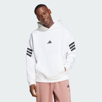 adidas Mens adidas Future Icons 3-Stripes Hoodie