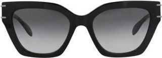 McQ by Alexander McQueen Sunglasses in Black Black Grey at Nordstrom Rack