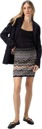 Missoni Mini Skirt With Chevron Pattern in Multicoloured at Nordstrom, Size 40 It