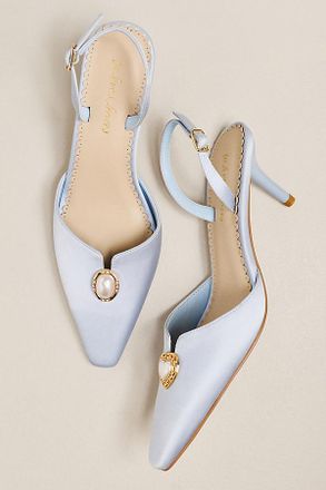 For Love & Lemons Carol Slingback Heels