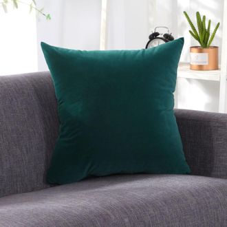 OEM Funda De Almohada De Terciopelo Cterwk, Funda De Coj&iacute;n Cuadrada Decorativa Extrasuave, Adecuada Para Sof&aacute;s, Dormitorios Y Tapicer&iacute;a De Autom&oacute;viles, 16