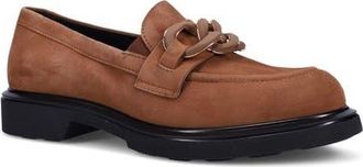 Ron White Allison Water Resistant Chain Loafer in Cognac at Nordstrom, Size 40