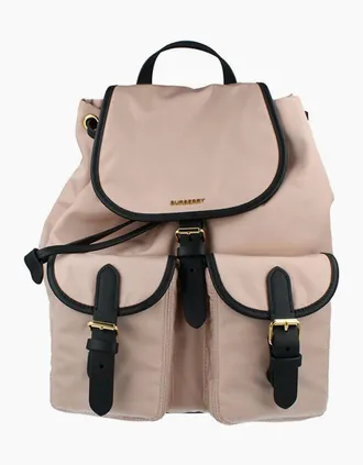Burberry Womens Burberry Enfield Back Pack - Rose Beige - Tan