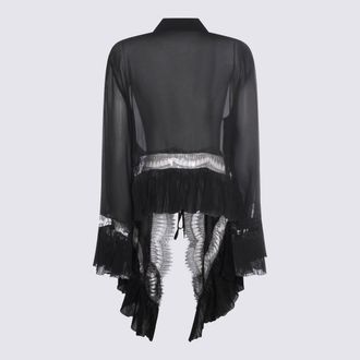 Blumarine Womens Shirts Black _vi