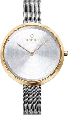 Obaku Womens Classic Silver Round 32mm