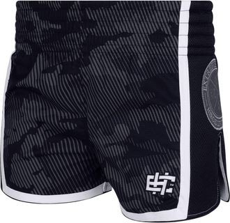 OEM Pantalones Cortos Extreme Hobby Muay Thai Havoc Negros Talla M
