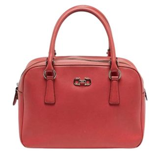 Ferragamo Pre-owned Handbags, female, Orange, Size: ONE SIZE Pre-owned Handbag