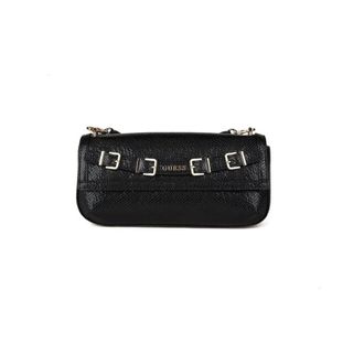 Guess Dovie Schoudertas - Dames - Schoudertassen - Zwart - ONE Size - Tassen