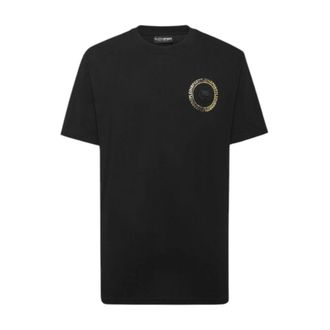 Plein Sport Hombre, Camisetas, Negro, Talla: S