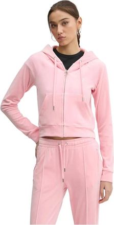 Juicy Couture Felpa con cappuccio Madison - - Sweatshirts & Hoodies - Donna - Rosa - XL