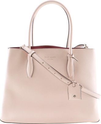 Kate Spade New York Pink Leather Tote Bag (Pre-Owned)