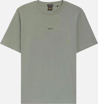 HUGO BOSS Mens Boss TChup T-Shirt - Grey - Size: 44