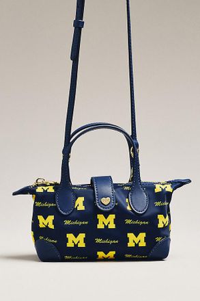Stoney Clover Lane College Football Pouchette Crossbody Bag