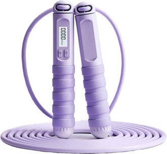 OEM Cuerda Para Saltar Electr&oacute;nica, Apta Para Adultos, Hombres Y Mujeres, Para Perder Peso Y Mantenerse En Forma (morada)