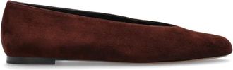 Neous Ballerinas Beid - Dames - Ballerinas - Bruin - 39 EU - Leer - Schoenen