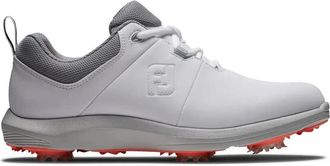 FootJoy eComfort 98640 Womens White Gray Waterproof Spiked Golf Shoes TF8140