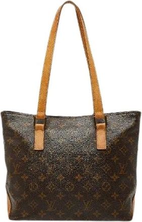 Louis Vuitton Pre-owned Tote Bags, female, Brown, Size: ONE SIZE Pre-owned Plastic Tote Bag