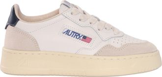 Autry Medalist Kids Low Kid Scamosciato/Quattro Bianco/Spazio