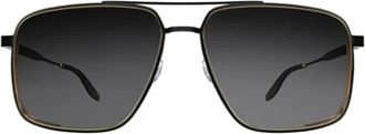 Barton Perreira Scaramanga Zonnebril - Dames - Zonnebrillen - Zwart - 58 MM - Accessoires