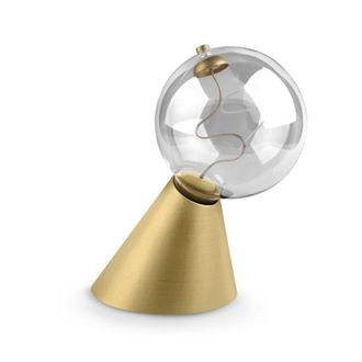 Daylight Italia L&aacute;mpara de sobremesa con innovadora bombilla dorada