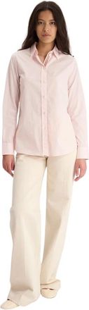 Ines De La Fressange Martin Shirt - Dames - Overhemden - Roze - S - Katoen - Overhemden