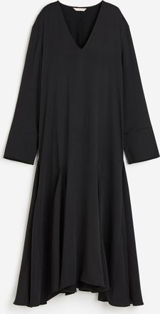 H&M Satin aus Lyocell-Mix - Schwarz