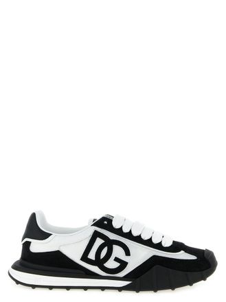Dolce & Gabbana Black Logo Sneakers