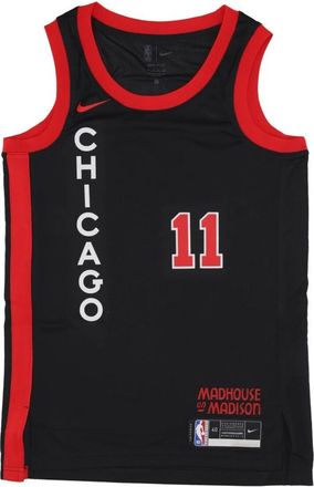 Nike Chicago Bulls Swingman Tanktop - Heren - Fitness - Zwart - XS - Polyester - Fitness