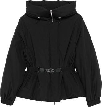 Moorer Glarea Belted High-neck Jacket