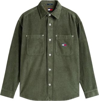 Tommy Jeans Camicia a coste - Verde