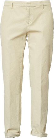 Dondup Gaubert Relax Chino - Heren - Broeken - Beige - Maat: W33 Katoen