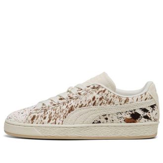 Puma (WMNS) PUMA Suede Appaloosa Vapor Gray Toasted Almond 409003-01