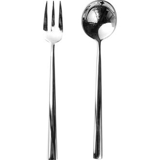 Mepra Movida Serving Set - 2 Pieces in Silver at Nordstrom