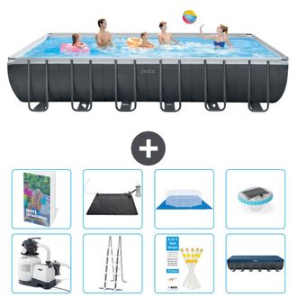 Intex Piscina Ultra Xtr Rectangular - 732x366x132 Cm - 9-piezas S598