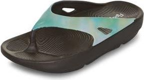 Floopi Blair Comfort Flip Flop in Green Tie Dye at Nordstrom Rack, Size 11
