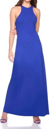 Susana Monaco Racer Tank Long Dress In Glacier