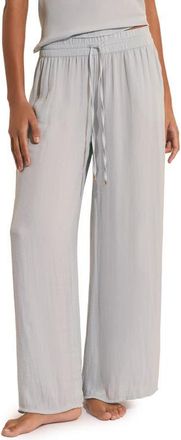 Etam Cheeta Wide Leg Pajama Pants in Oxygen at Nordstrom, Size X-Small